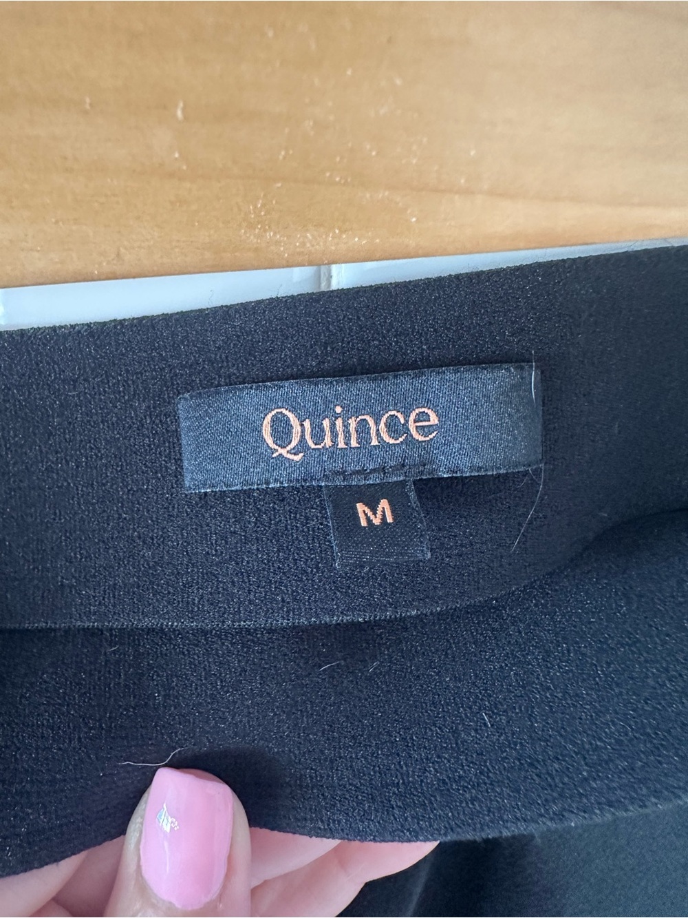 Quince Black Washable Silk Mini Skirt - Picture 3 of 6